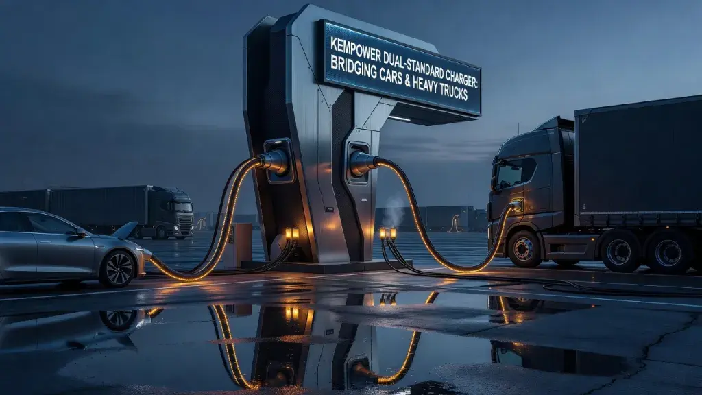 Kempower Debuts Dual-Standard Charger Bridging Cars and Heavy Trucks