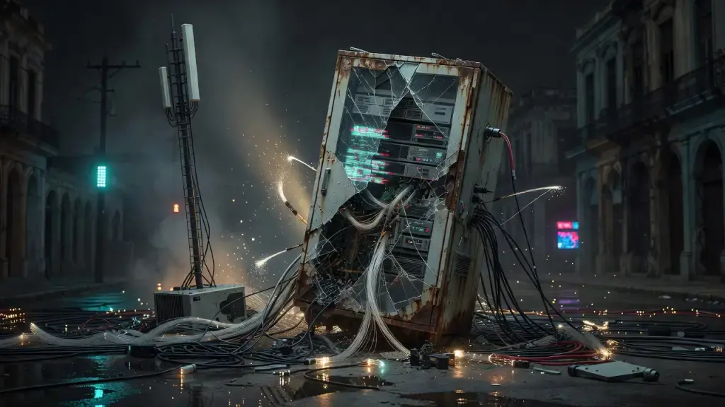 Cuba's Internet Freedom Hits New Low Amid Blackouts and Arrests